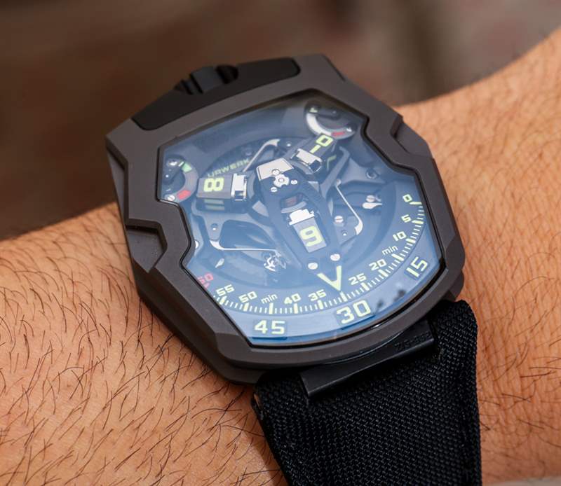 URWERK UR-210Y黑鷹手表動手實踐-復(fù)刻表
