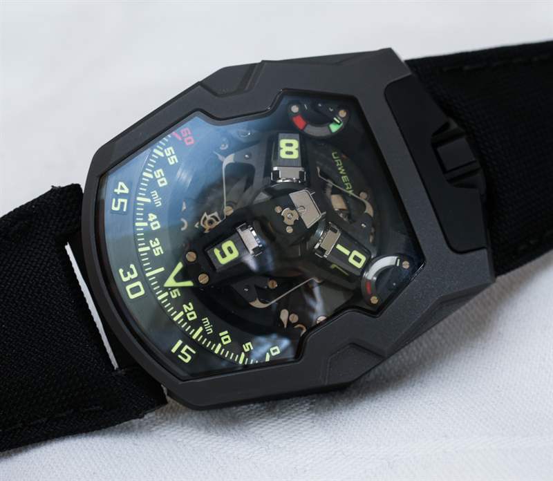 URWERK UR-210Y黑鷹手表動手實踐-復(fù)刻表