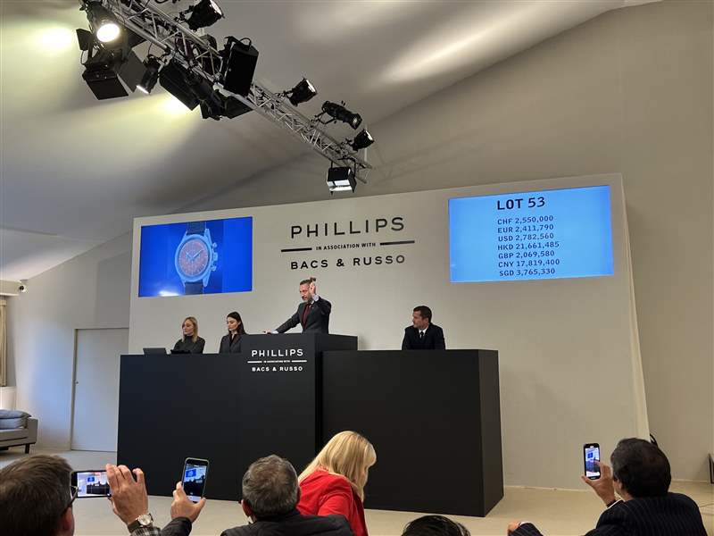 1957年初的Speedmaster Ref.?2915-1富藝斯以超過340萬美元的價格售出，打破了最昂貴的歐米茄手表的記錄-復刻表