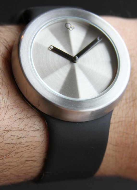 Pi Watch By Ben McCarthy極簡(jiǎn)主義拉絲腕表-復(fù)刻表