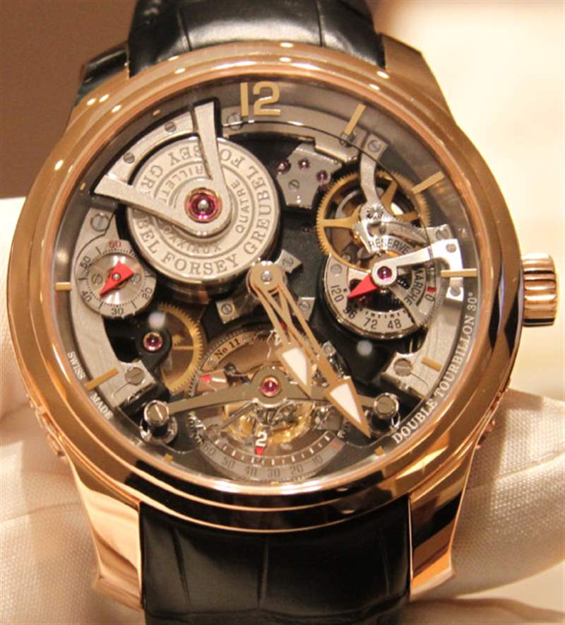 Greubel Forsey Double Tourbillon Technique watch 8 格魯貝爾福西Greubel Forsey雙陀飛輪腕表-復刻表