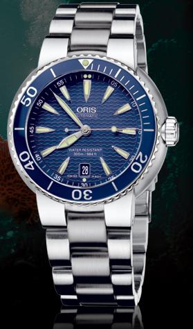 豪利時Oris Divers Date日歷潛水腕表-復刻表