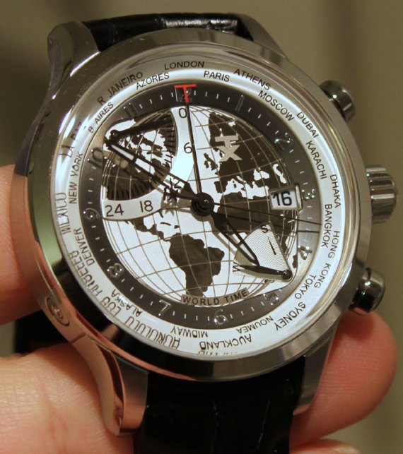 TX 530 World Time Airport Lounge Watch 1 TX 530世界時GMT 42毫米手表-復(fù)刻表