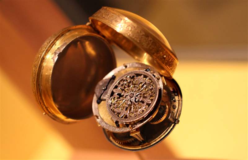 瑞士鐘表博物館中陳舊的自動機和其他發條裝置作品-復刻表