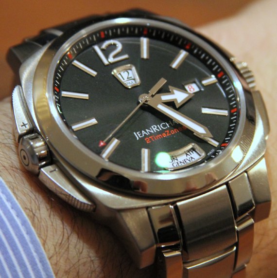 JeanRichard理查德雙時區手表-復刻表
