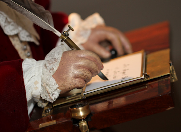 雅克德羅“作家”自動機：很棒的古董安卓-復刻表