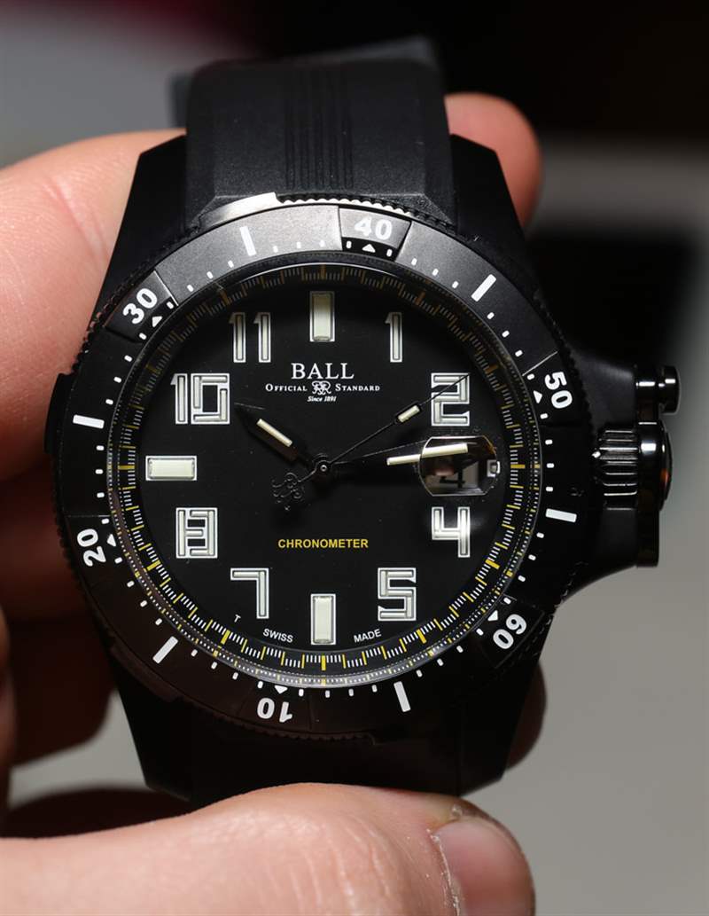 鮑爾工程師碳氫化合物黑色手表動手實踐-復(fù)刻表