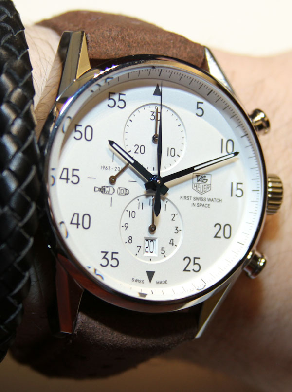 泰格豪雅Carrera Calibre 1887 SpaceX計時腕表上手體驗-復刻表