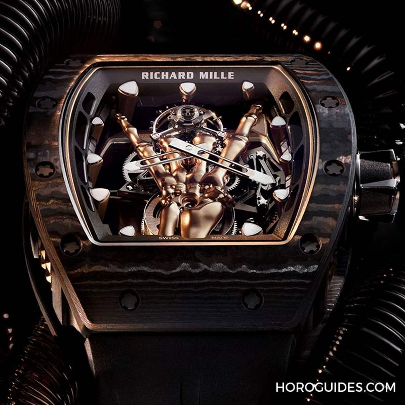 Let's rock！RICHARD MILLE RM 66浮動陀飛輪腕表-復刻表