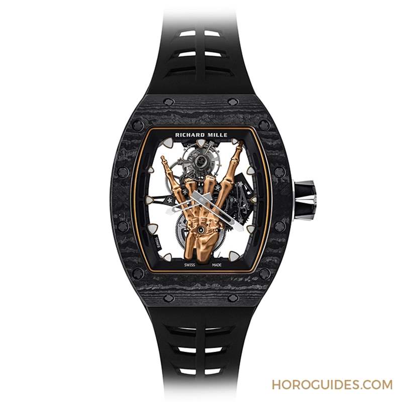 Let's rock！RICHARD MILLE RM 66浮動陀飛輪腕表-復刻表
