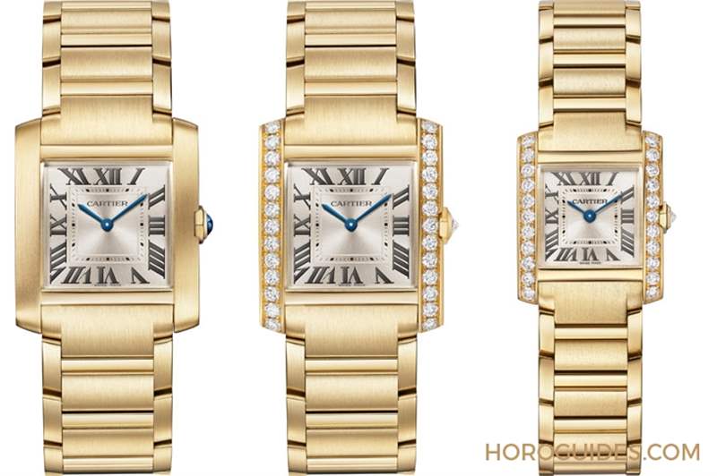 法國坦克回來了！Cartier Tank家族唯一鏈帶表款Tank Fran?aise改版回歸-復刻表