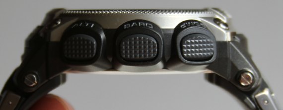 卡西歐探路者四分之一黃PAW-5000手表-復刻表