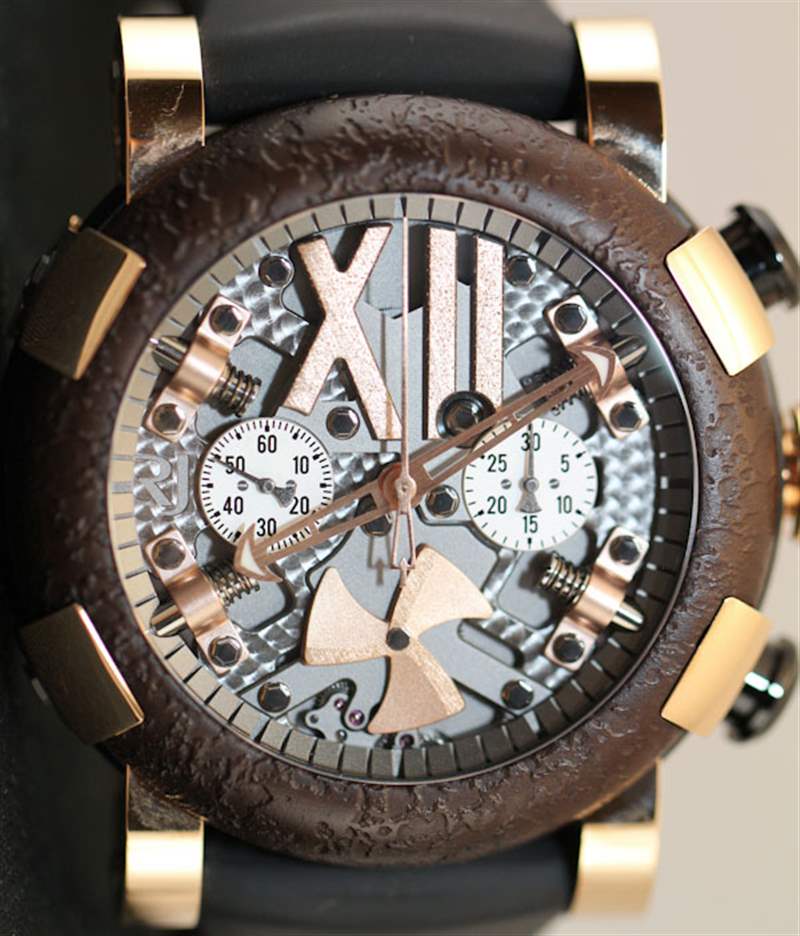 羅曼杰羅姆蒸汽朋克計時腕表評論-復刻表