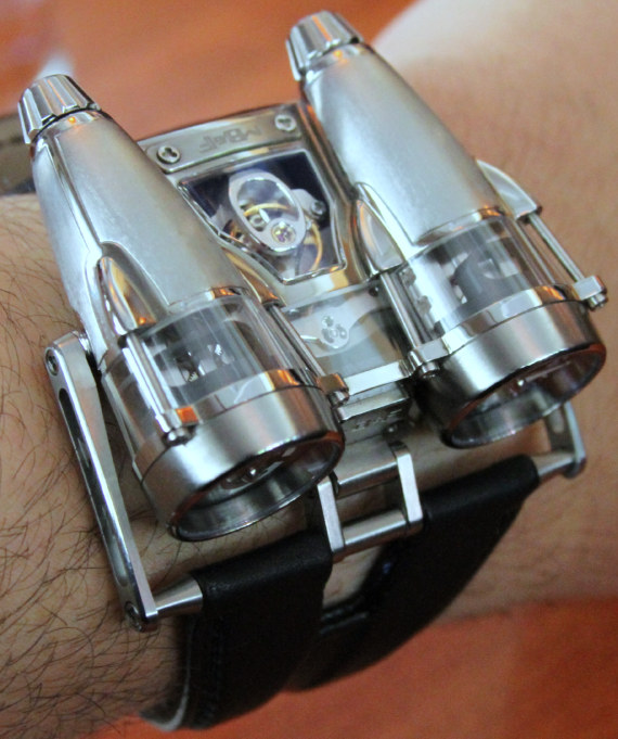 MBandF HM4 watch 5 MB&F HM4 Thunderbolt火箭推進器形態(tài)手表-復刻表