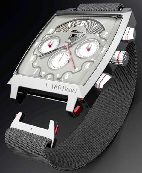 Tag Heuer Monaco腕表重新思考 帕森斯設(shè)計(jì)學(xué)院-復(fù)刻表