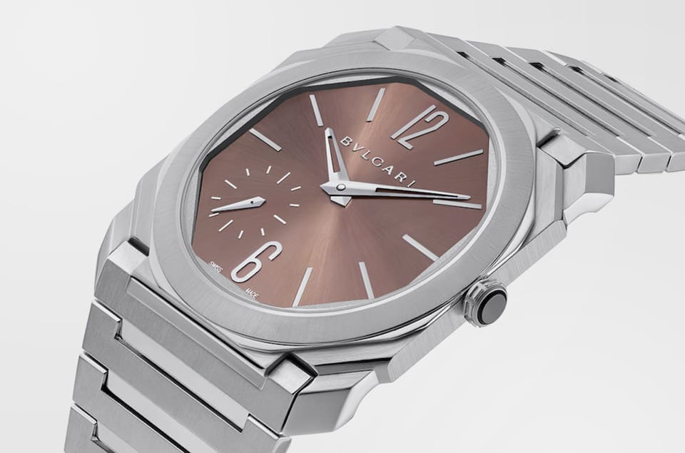 寶格麗Octo超薄自動(dòng)三針出現(xiàn)極罕見(jiàn)面盤新色原來(lái)是區(qū)域限定超限量款-復(fù)刻表