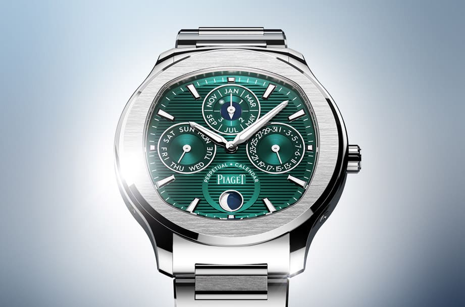 伯爵不銹鋼P(yáng)olo運(yùn)動(dòng)表首度推出超薄萬年歷功能-復(fù)刻表