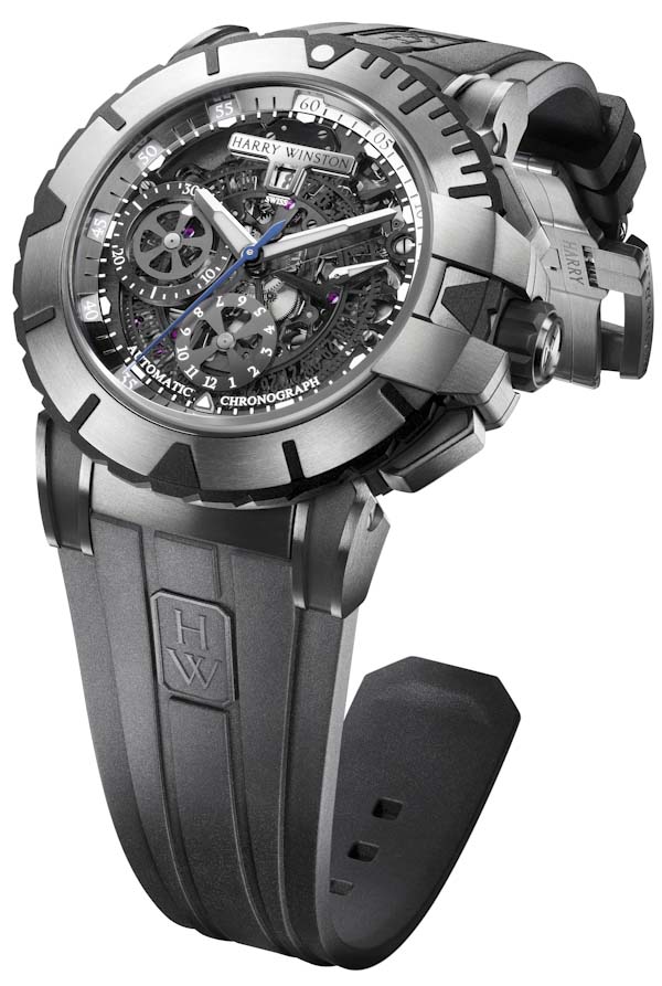 海瑞溫斯頓海洋運動系列腕表-復刻表