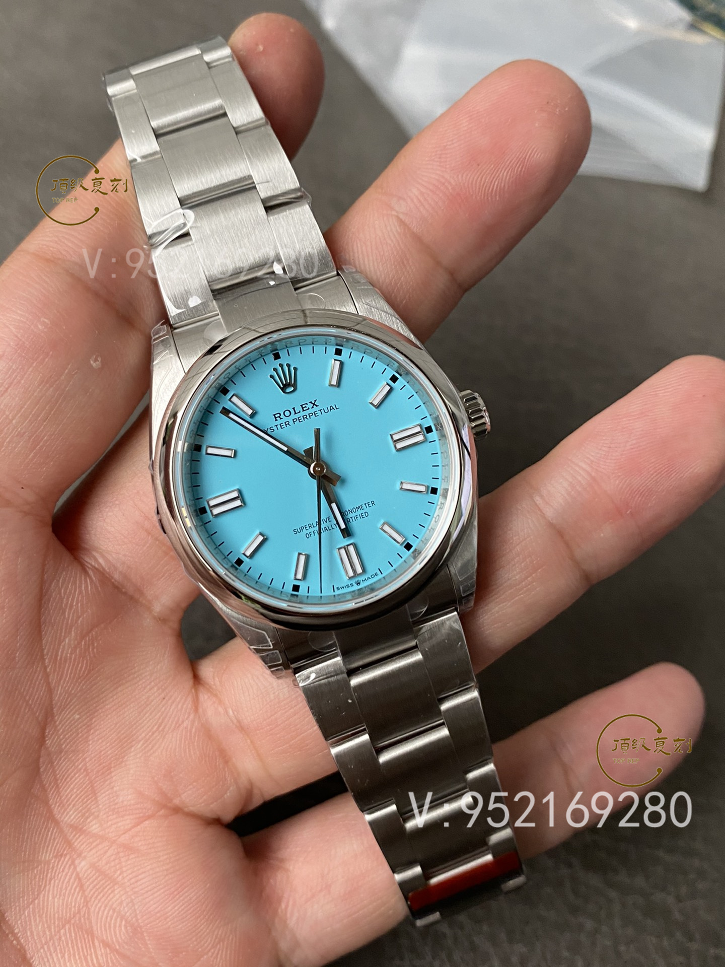 VS廠勞力士36mm蠔式恒動型蒂芙尼藍做工怎么樣,超越EW廠-復刻表