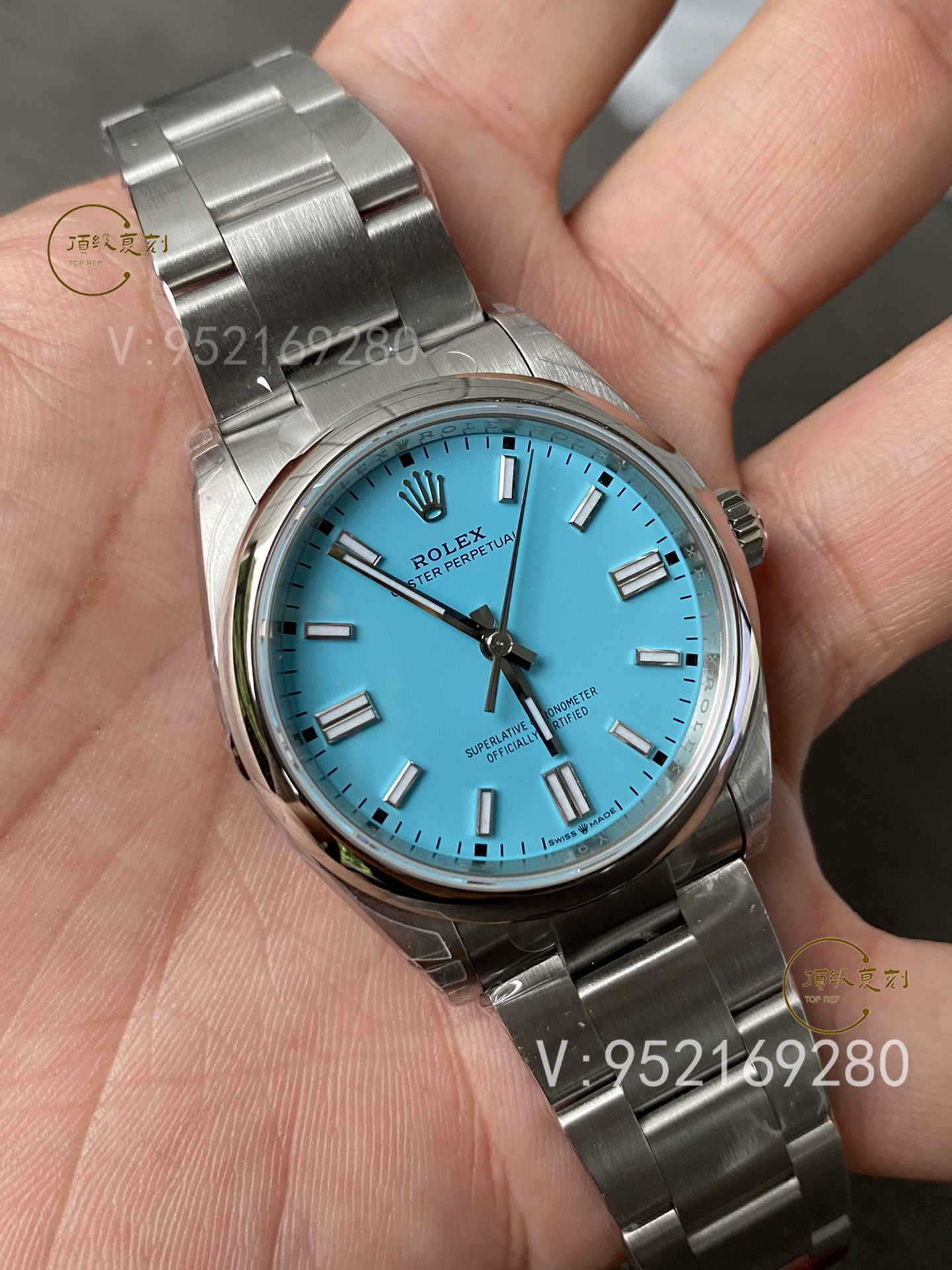 VS廠勞力士36mm蠔式恒動型蒂芙尼藍做工怎么樣,超越EW廠-復刻表