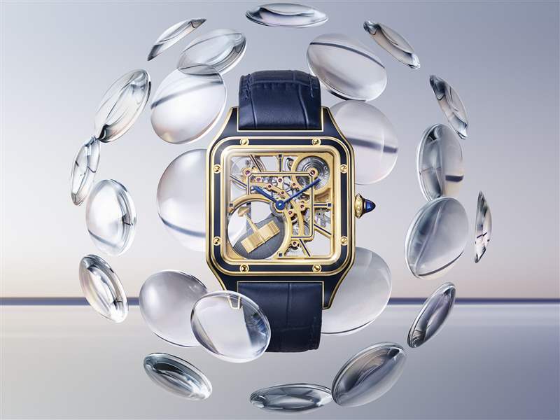 Cartier新品亮點:Santos-Dumont鏤空「小飛機」擺陀,Tank Normale 24小時顯示,Tank Louis Cartier三色金馬賽克-復刻表