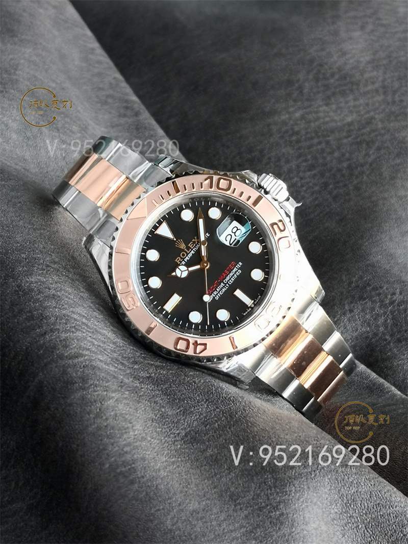 VS廠勞力士40mm間紅金游艇做工怎么樣,VS廠丹東3235一體機芯-復刻表