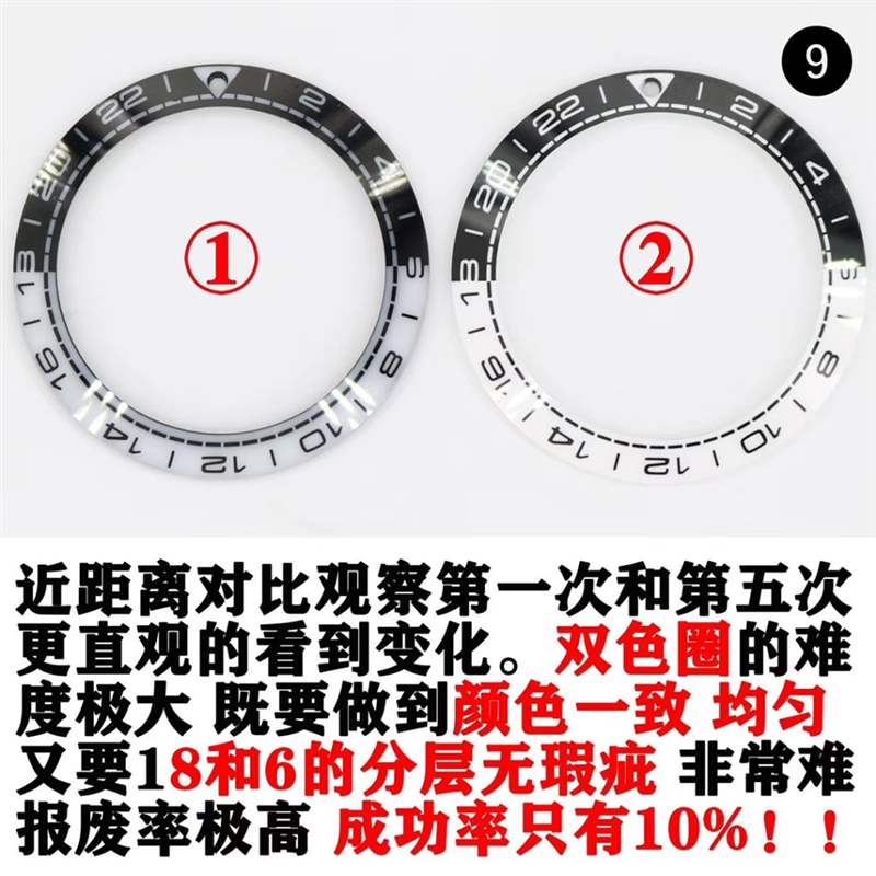 VS廠海馬600太極圈重新出貨,VS廠歐米茄太極圈圈口做工怎么樣-復(fù)刻表