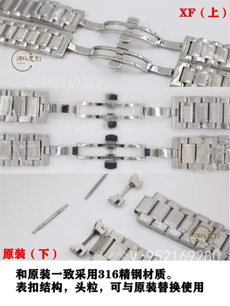 XF廠浪琴名匠40mm單日歷復刻表對比正品怎么樣,-復刻表