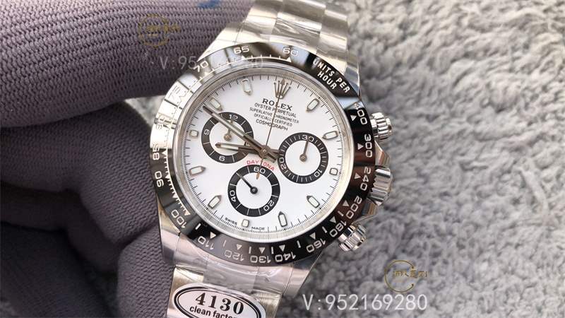 C廠Clean廠白熊貓迪細(xì)節(jié)怎么樣,C廠勞力士熊貓迪4130機芯穩(wěn)定嗎-復(fù)刻表