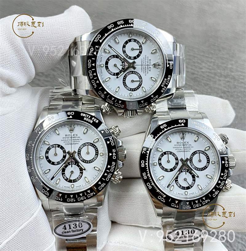 C廠Clean廠白熊貓迪細(xì)節(jié)怎么樣,C廠勞力士熊貓迪4130機芯穩(wěn)定嗎-復(fù)刻表