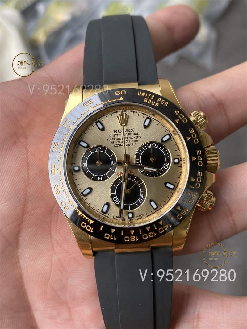 勞力士4130機(jī)芯余文樂迪通拿復(fù)刻表那個(gè)廠做的最好,BT廠和C廠對(duì)比那個(gè)更接近正品-復(fù)刻表