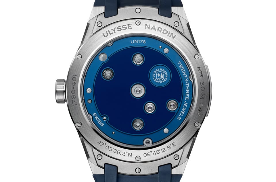 雅典表Blast陀飛輪面盤融入矽質(zhì)細工鑲嵌連表背也都用矽片裝飾-復(fù)刻表