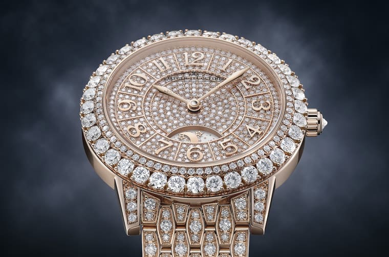 積家Rendez-Vous約會(huì)系列日夜顯示珠寶表鉆石滿身超華麗 還分成兩種版本-復(fù)刻表