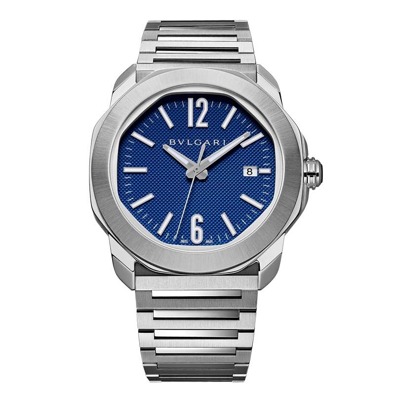 寶格麗推出全新Octo Roma系列腕表:巴黎釘紋表盤(pán)、中央飛行陀飛輪、虎眼石鑲嵌機(jī)芯-復(fù)刻表