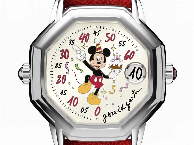Gérald Genta推出Only Watch 2023數(shù)字跳時(shí)三問(wèn)腕表：米奇的生日-復(fù)刻表