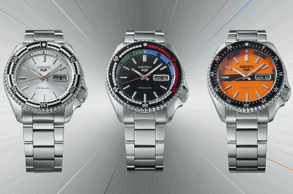 SEIKO精工5號問世55周年5 Sports復刻款和新款齊發-復刻表