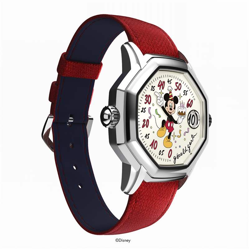 Gérald Genta推出Only Watch 2023數(shù)字跳時(shí)三問(wèn)腕表：米奇的生日-復(fù)刻表