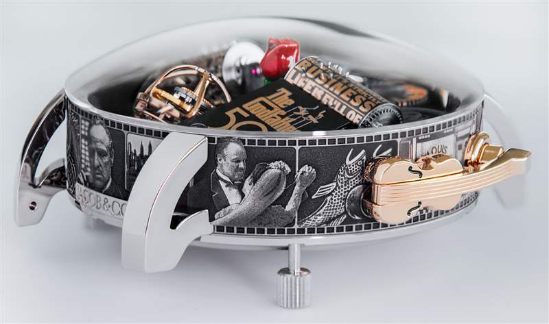 Jacob & Co.推出Opera Godfather 50th Anniversary三軸陀飛輪音樂(lè)盒腕表：《教父》上映50周年-復(fù)刻表