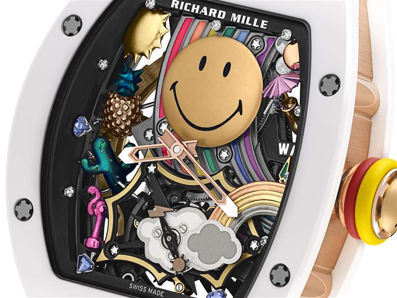 理查德米勒的詩意時間：Smiley笑臉、宇宙和芭蕾舞-復(fù)刻表