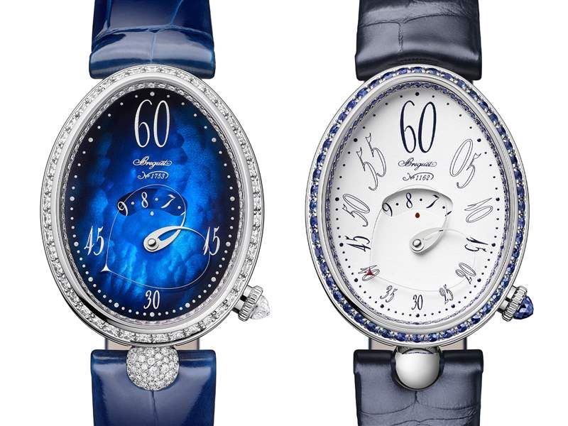 Breguet推出2枚Reine de Naples女士腕表：心形變幻式分針-復刻表