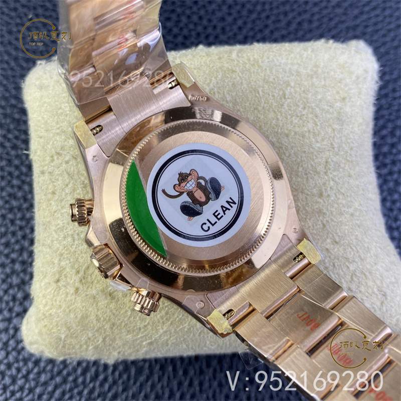 Clean廠C廠勞力士全金迪通拿鍍金層會掉色嗎?C廠玫瑰金莫桑鉆迪通拿怎么樣-復刻表