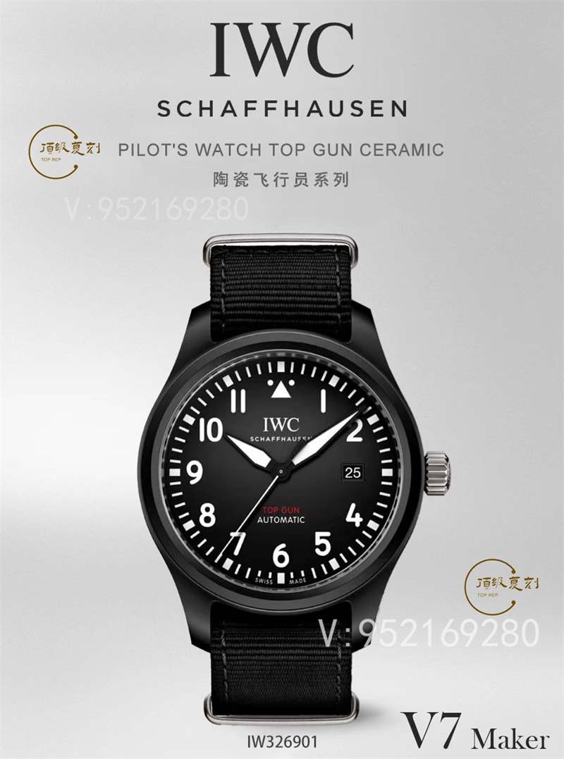 V7廠萬國陶瓷馬克二十對比正品評測,勞倫斯體育公益基金會特別版IW328101-復刻表