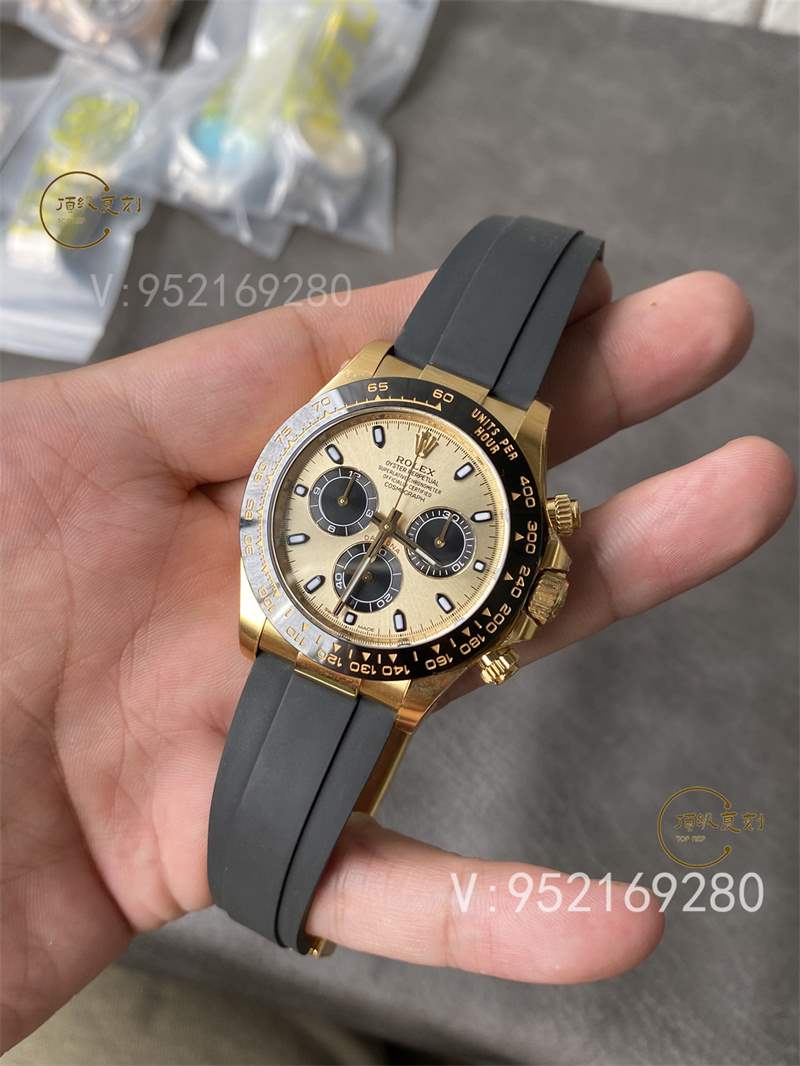 C廠余文樂真假對比,Clean廠勞力士余文樂4130做工對比正品一眼假嗎-復(fù)刻表