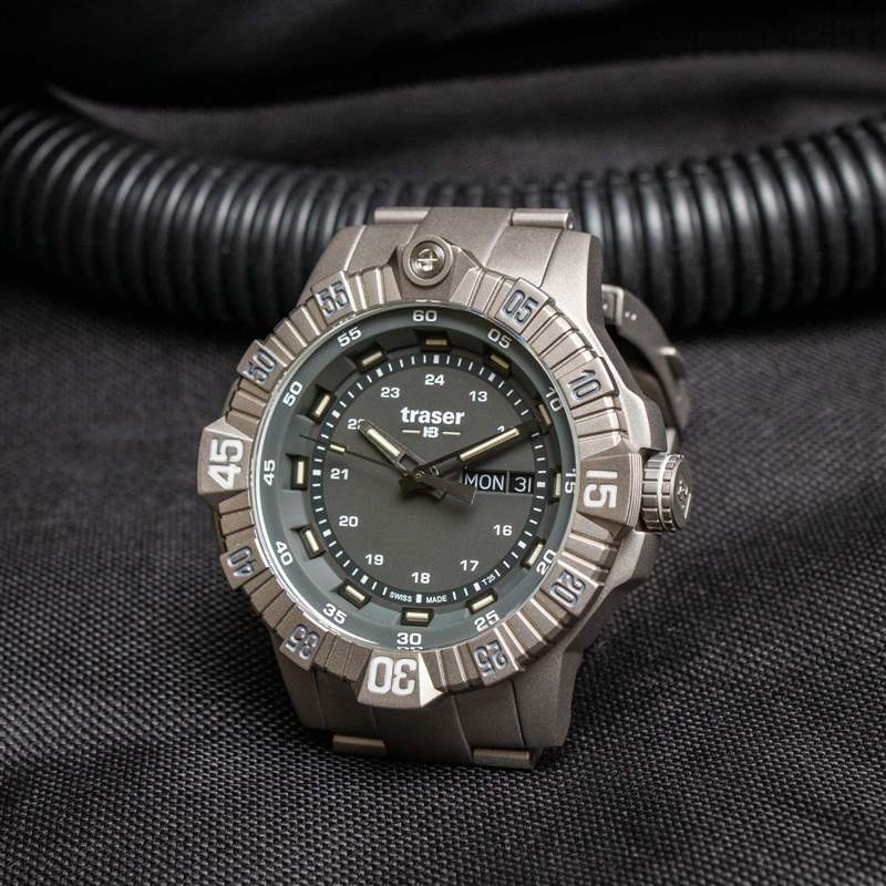 上手體驗(yàn):Traser P99 T戰(zhàn)術(shù)鈦金屬手表-復(fù)刻表