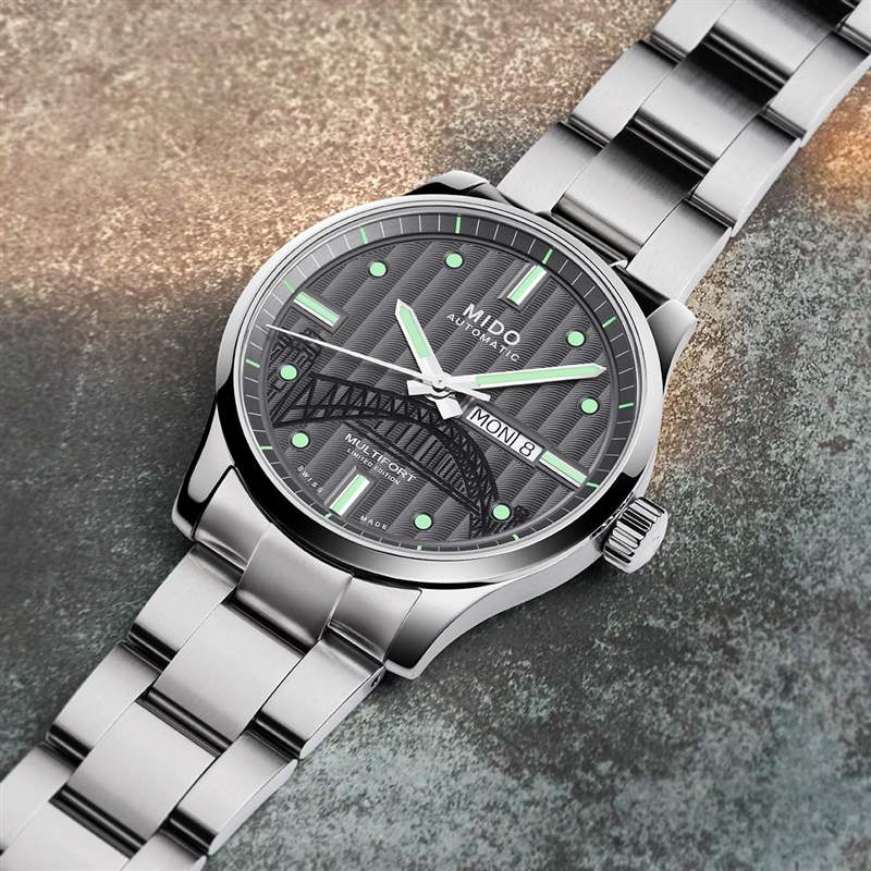 Mido推出Multifort 20th Anniversary Limited Edition 20周年限量版大三針日歷腕表 Mido推出Multifort 20th Anniversary Limited Edition 20周年限量版大三針日歷腕表-復(fù)刻表