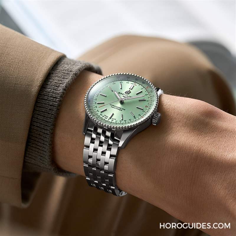 如果女表有溫柔之外的姿態(tài):百年靈BREITLING Navitimer推出36以及32mm小表徑-復(fù)刻表