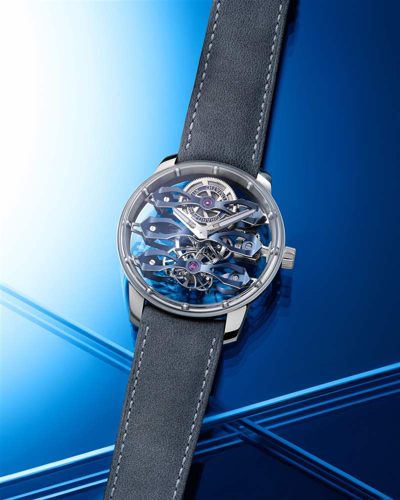 Bucherer推出3枚Bucherer Blue時計新作：Girard-Perregaux、H. Moser & Cie.和L’Epe?e合作版-復刻表