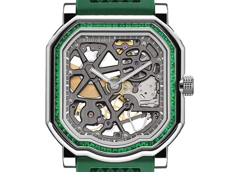 Gérald Charles推出Maestro 8.0 Squelette Gem-Set Limited Edition寶石表圈鏤空腕表 Gérald Charles推出Maestro 8.0 Squelette Gem-Set Limited Edition寶石表圈鏤空腕表-復刻表