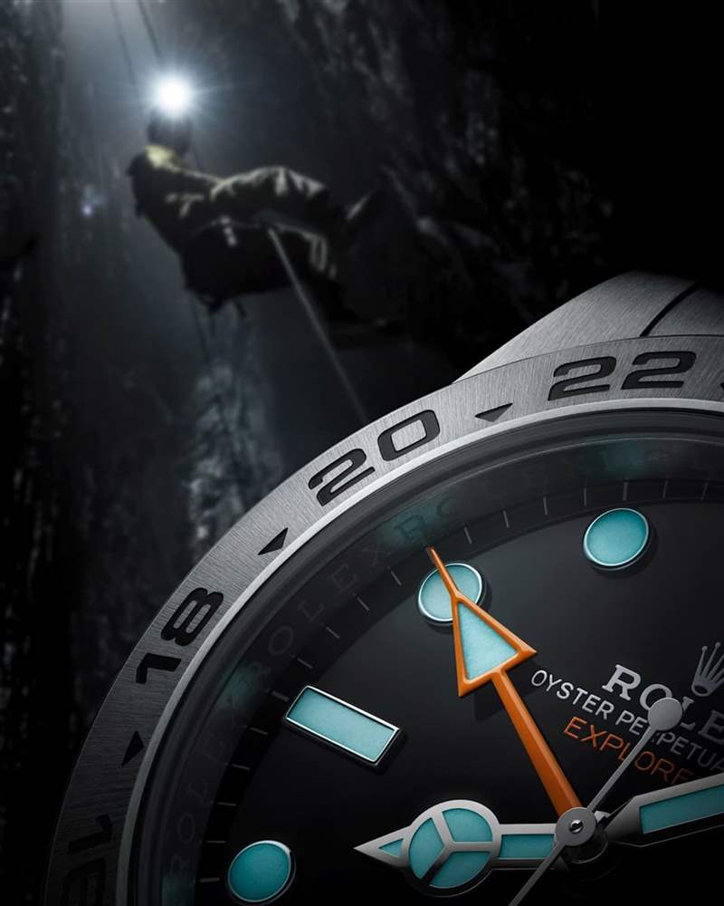 ROLEX Explorer II手表最新行情勞力士探二黑、白面溢價相差4%-復刻表