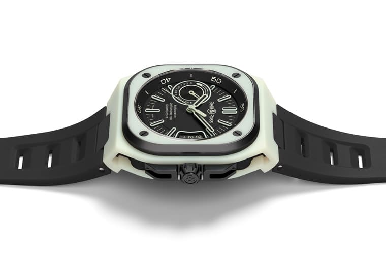 柏萊士夜光系列BR-X5 Green Lum再進(jìn)化整枚表殼都會(huì)發(fā)出綠光-復(fù)刻表